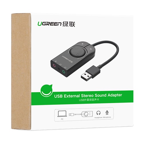 כרטיס קול USB חיצוני Ugreen דגם CM129